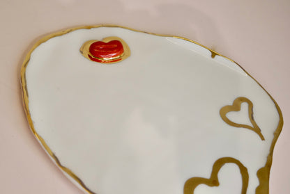 Lips Le Coeur Porcelain Platter