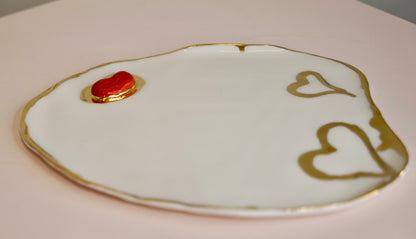 Lips Le Coeur Porcelain Platter