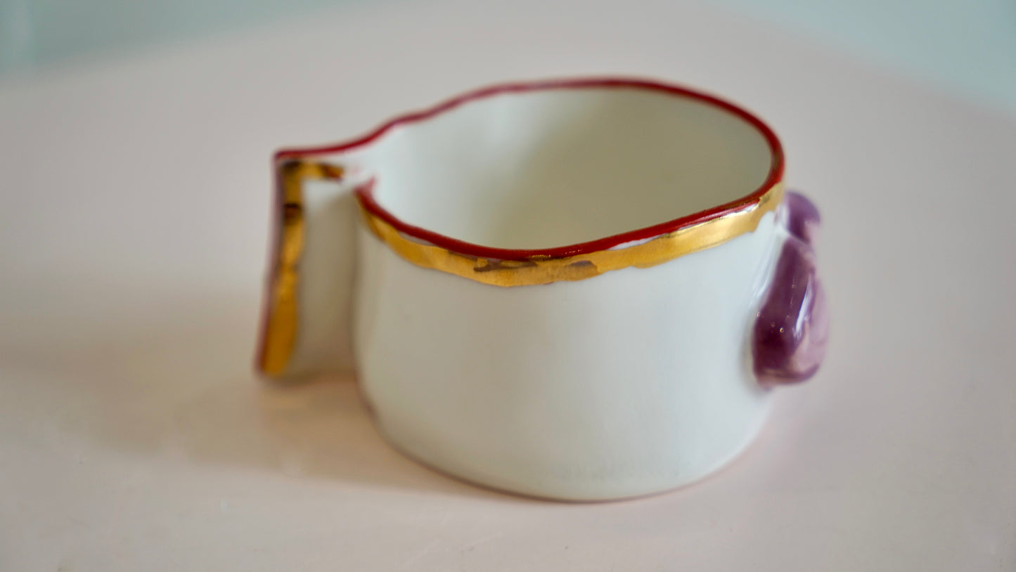 Lips Femme Fatale Porcelain Candy Holder