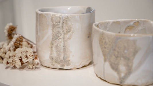 Fuji at Dusk Matcha Set in Stoneware