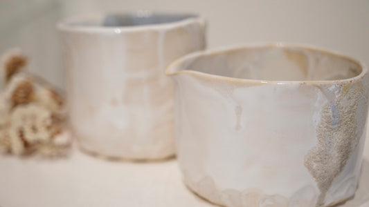 Fuji at Dusk Matcha Set in Stoneware
