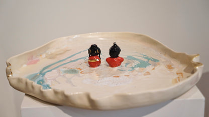 Moss Garden Serving Platter