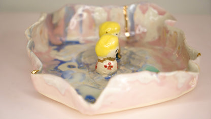 Rainbow After Rain Serving Platter