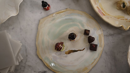 Whispering Line Cheese Serving Platter