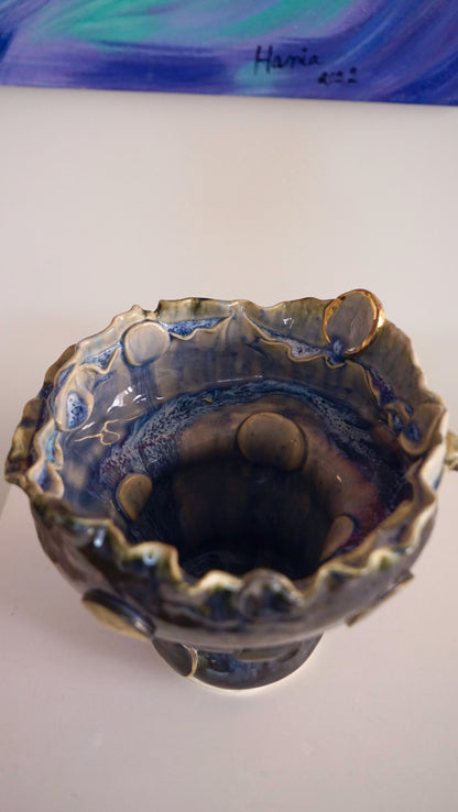 OLé Guilded Mirror Vase