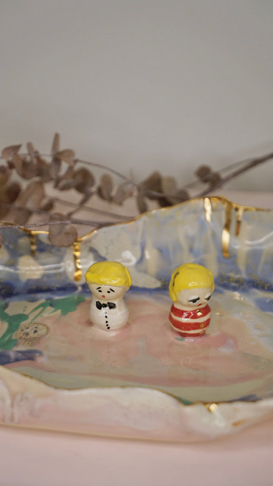 Butterfly Whispers Serving Platter