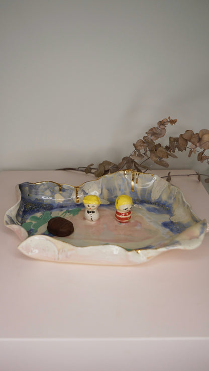Butterfly Whispers Serving Platter