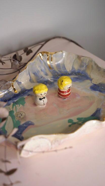 Butterfly Whispers Serving Platter