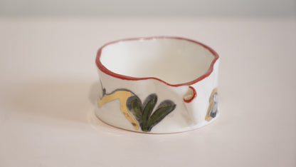 Noir Lips Porcelain Candy holder