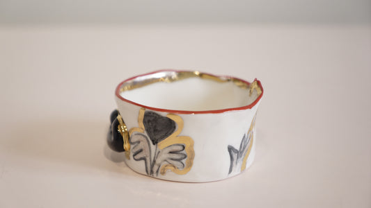 Lune Lips Porcelain Candy Holder