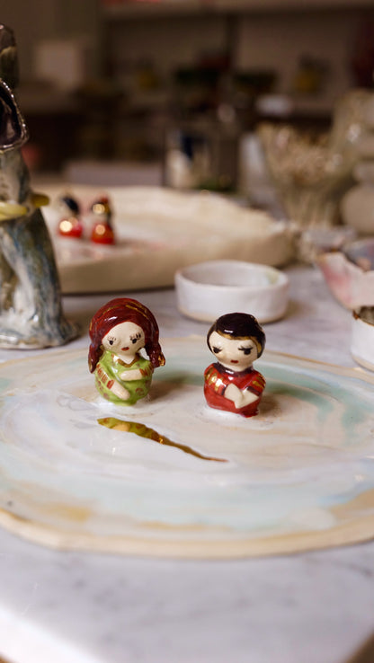 Whispering Line Cheese Serving Platter