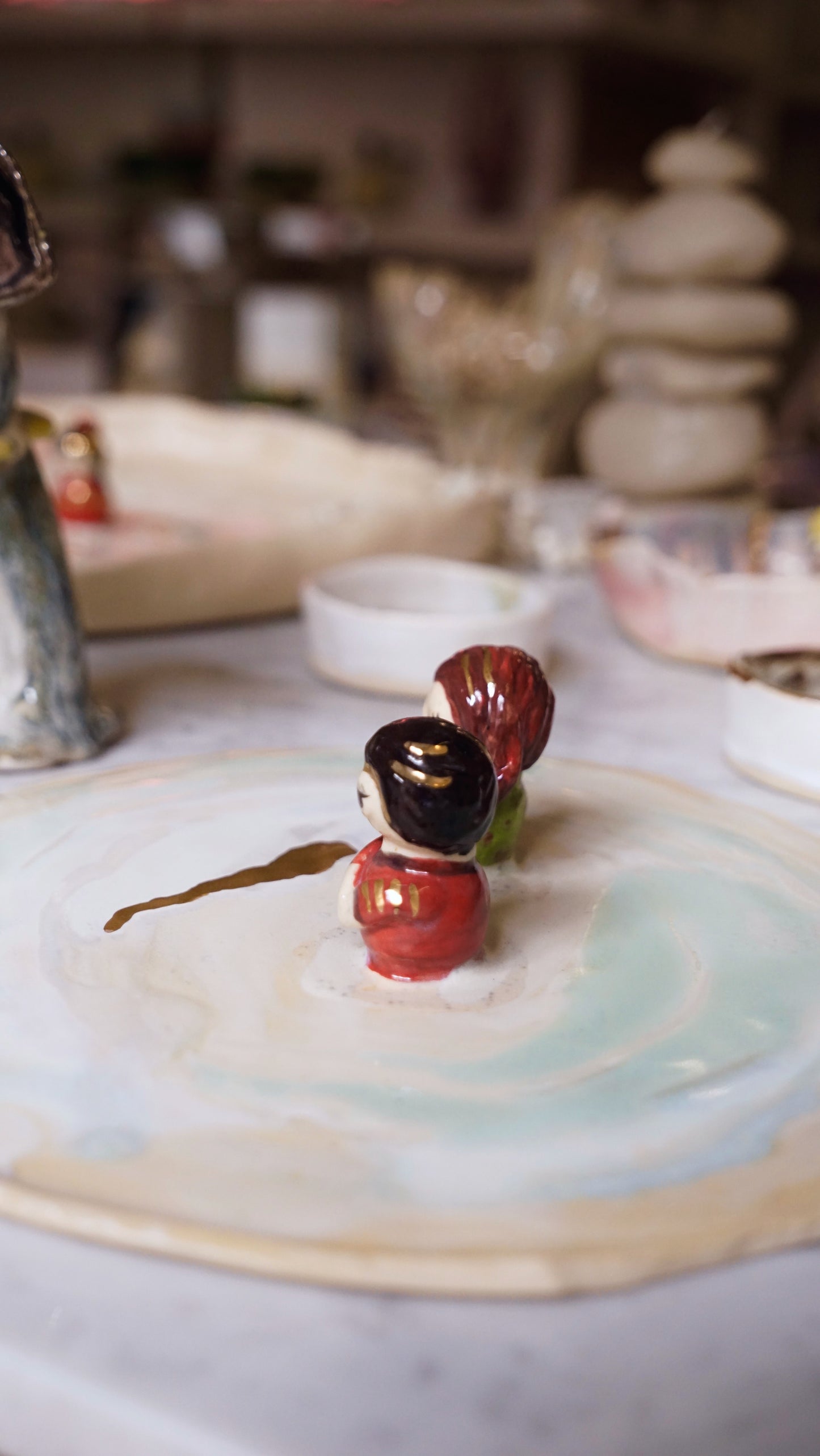 Whispering Line Cheese Serving Platter