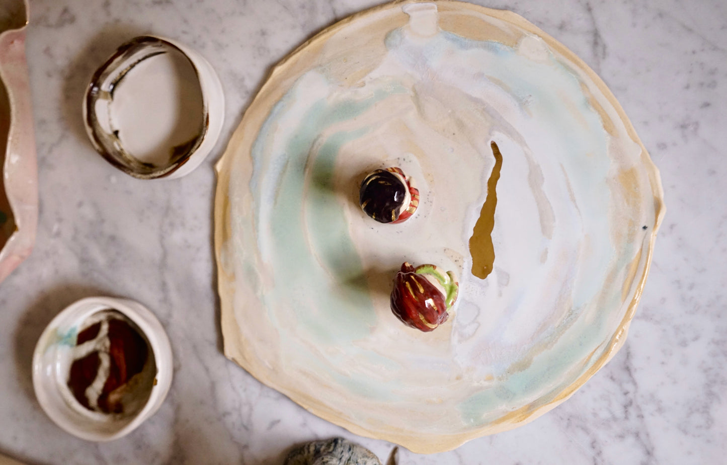 Whispering Line Cheese Serving Platter