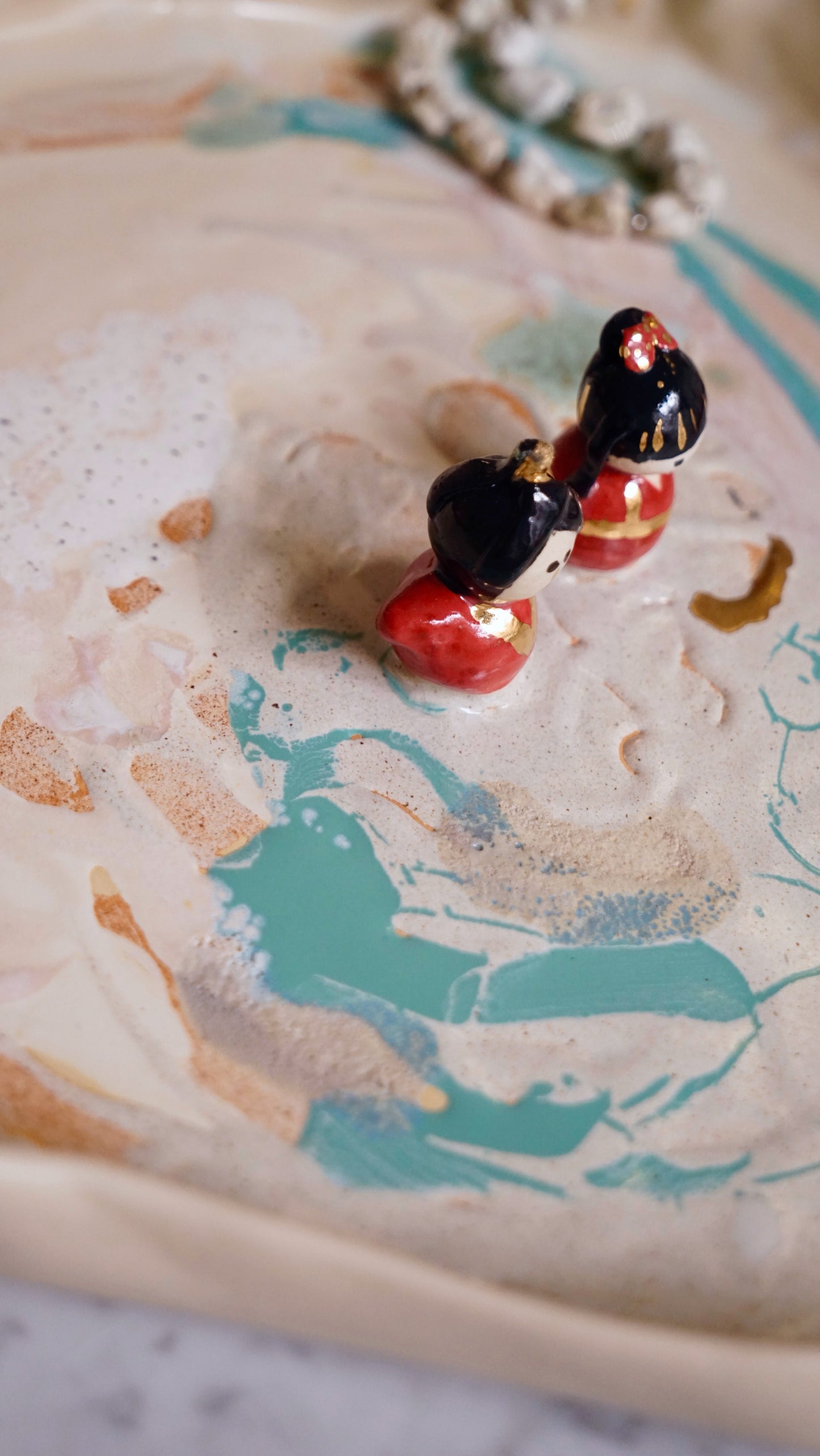 Moss Garden Serving Platter