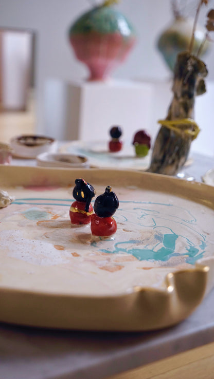 Moss Garden Serving Platter