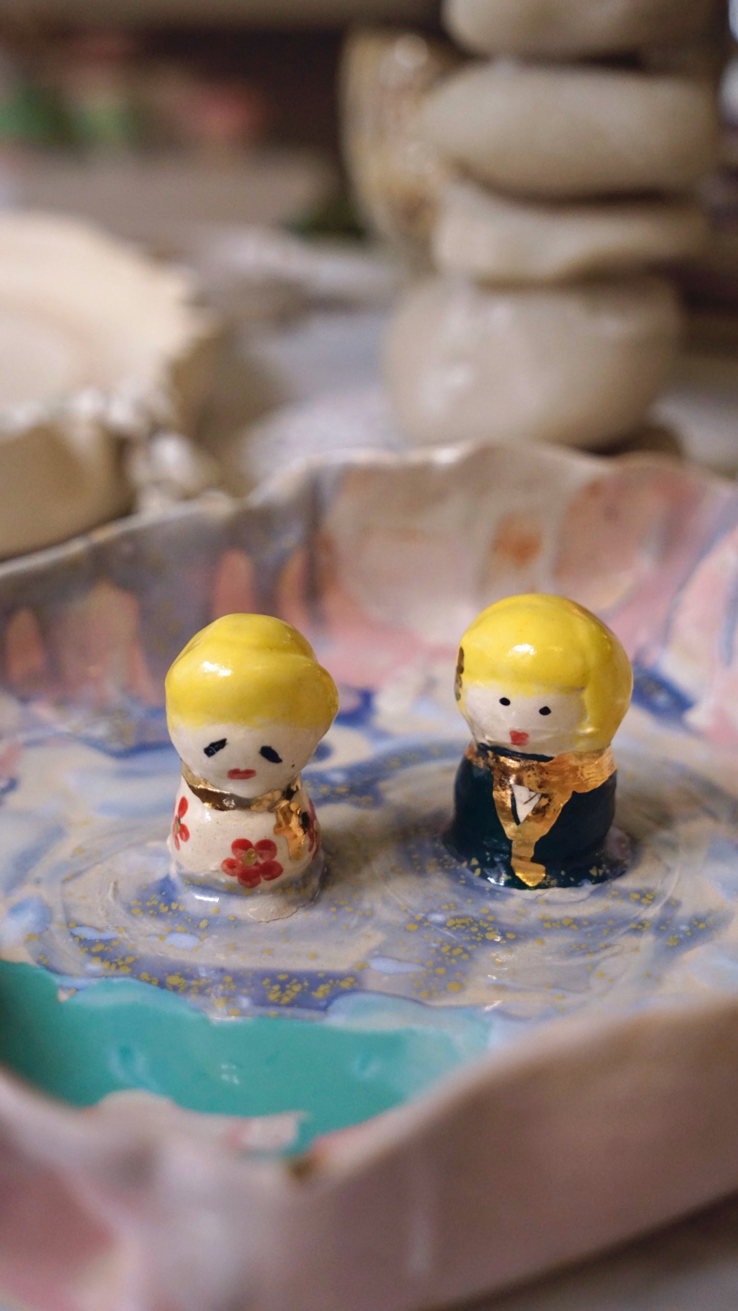 Rainbow After Rain Serving Platter