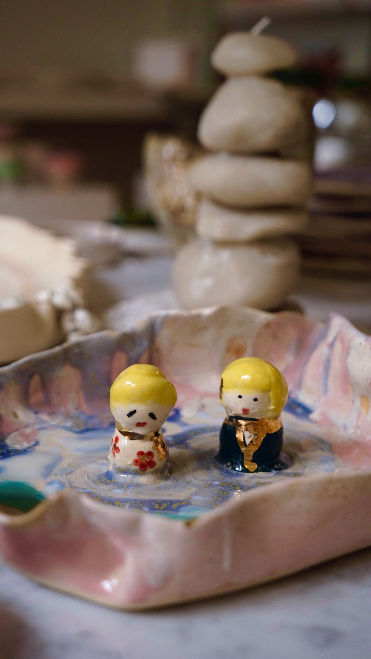 Rainbow After Rain Serving Platter