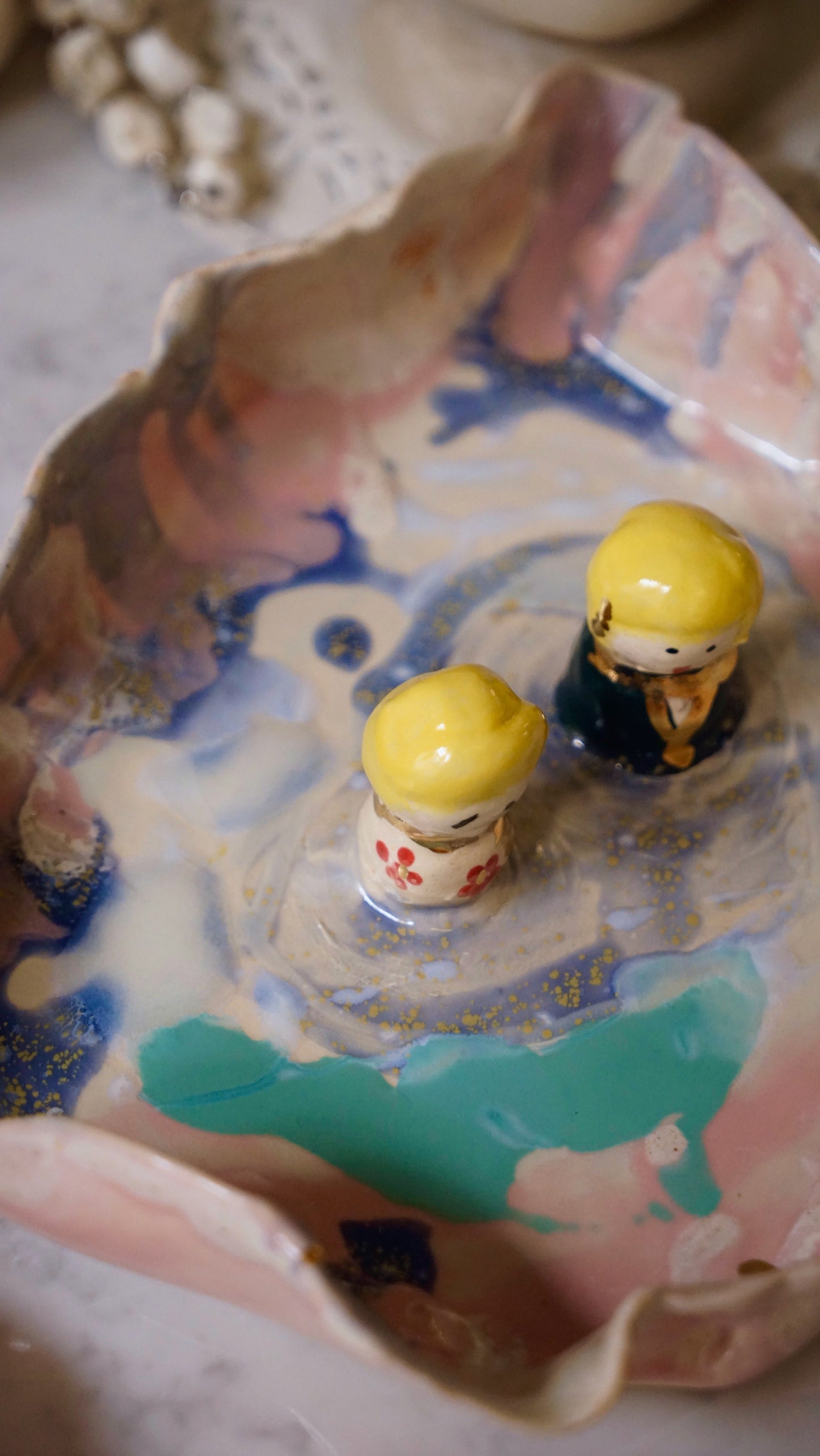 Rainbow After Rain Serving Platter