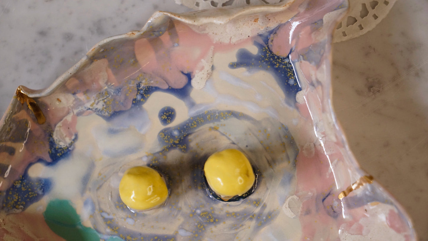 Rainbow After Rain Serving Platter