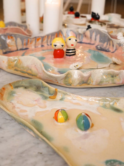 Sun-Burst Picnic Serving Platter