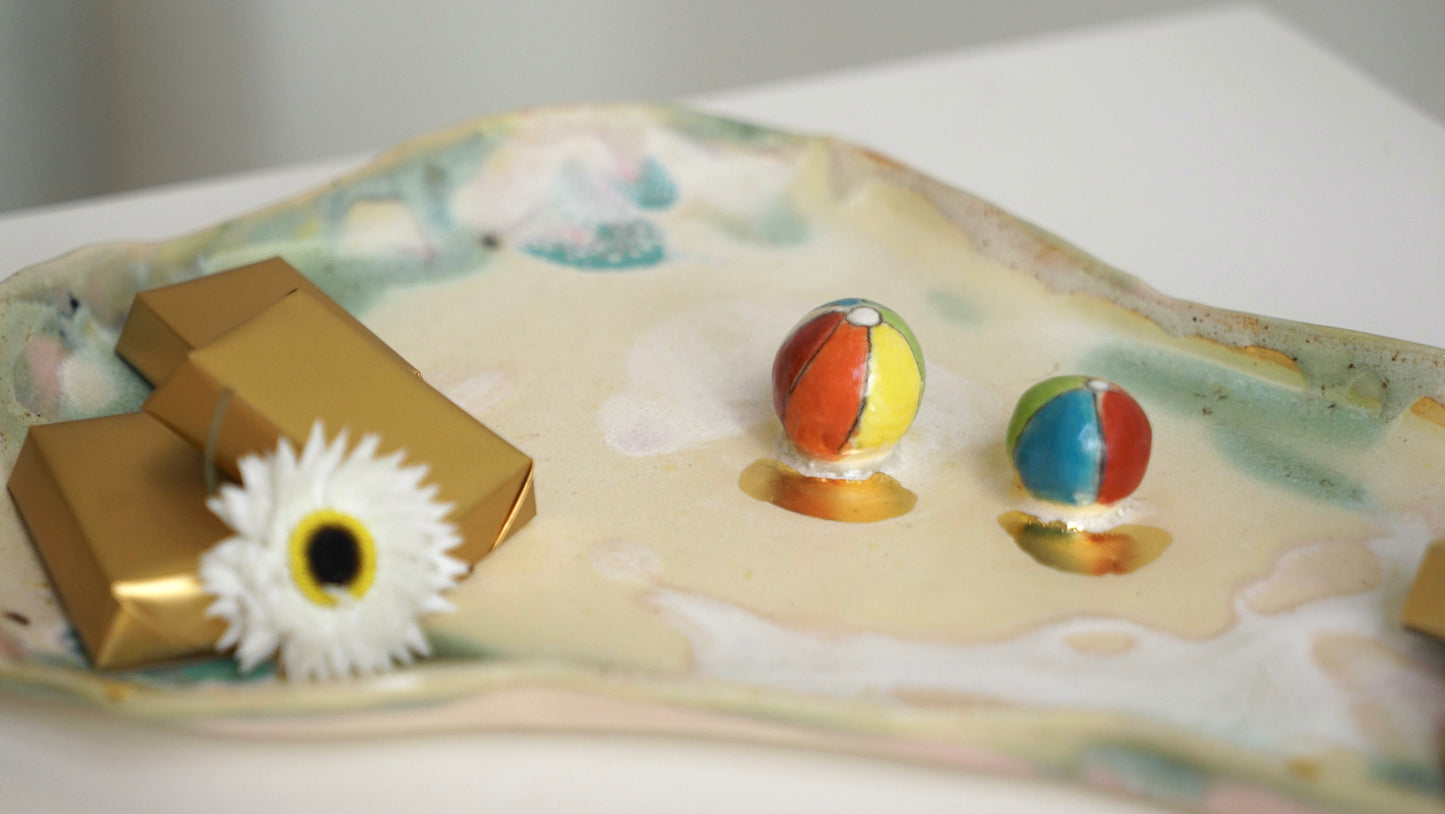 Sun-Burst Picnic Serving Platter