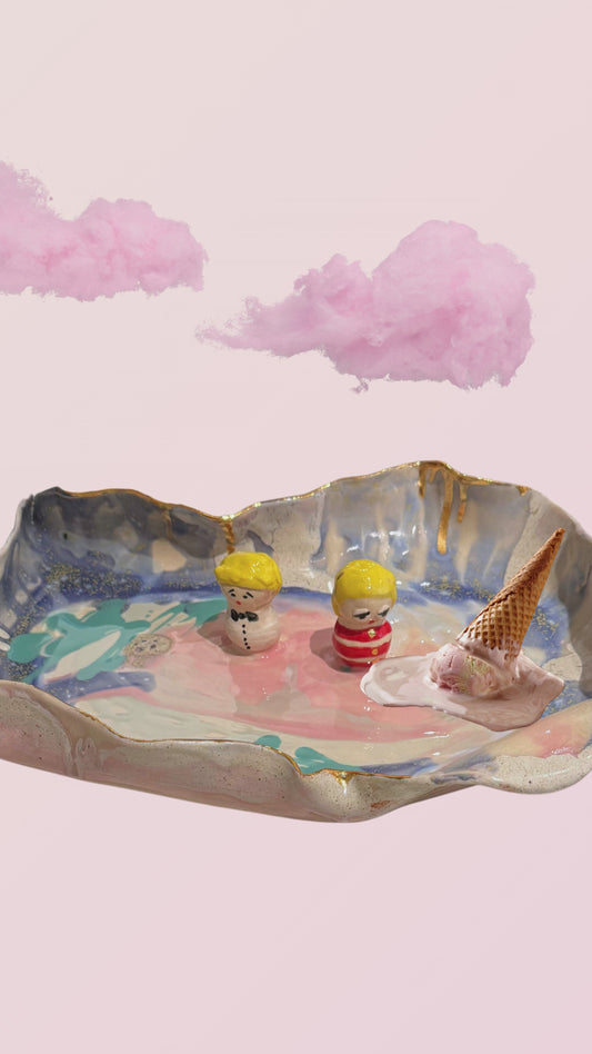 Butterfly Whispers Serving Platter