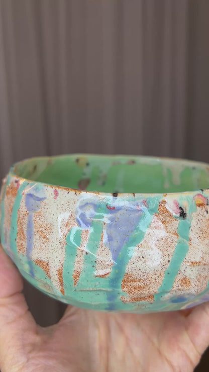 Kuri nuki Japanese Inspired Bowl in Stoneware